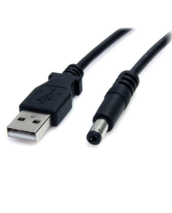 StarTech.com Câble d'alimentation USB vers prise DC de 91 cm - Cordon USB vers connecteur Type M 5V