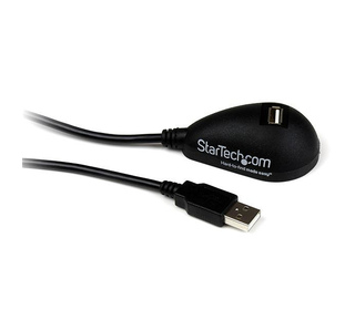 StarTech.com Câble d'Extension Mâle/Femelle USB 2.0 de 1.50m - Prolongateur USB pour Bureau