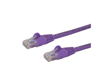 StarTech.com Câble réseau Cat6 Gigabit UTP sans crochet de 2m - Cordon Ethernet RJ45 anti-accroc - M/M - Violet