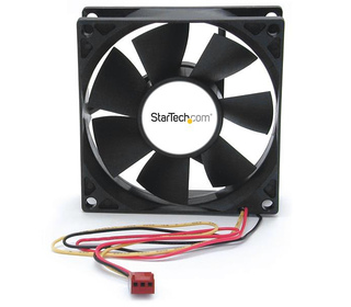 StarTech.com Ventilateur PC à Double Roulement à Billes - Alimentation TX3 - 80 mm