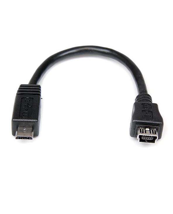 StarTech.com Câble adaptateur Micro USB vers Mini USB M/F 15 cm