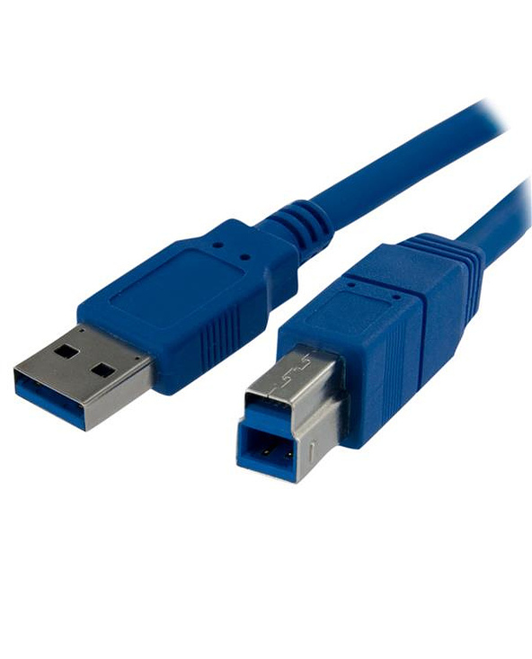 StarTech.com Câble SuperSpeed USB 3.0 A vers B de 1m - Mâle / Mâle - Bleu