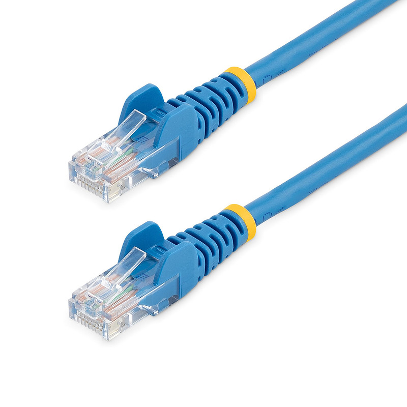 StarTech.com 45PAT5MBL câble de réseau Bleu 5 m Cat5e U/UTP (UTP)