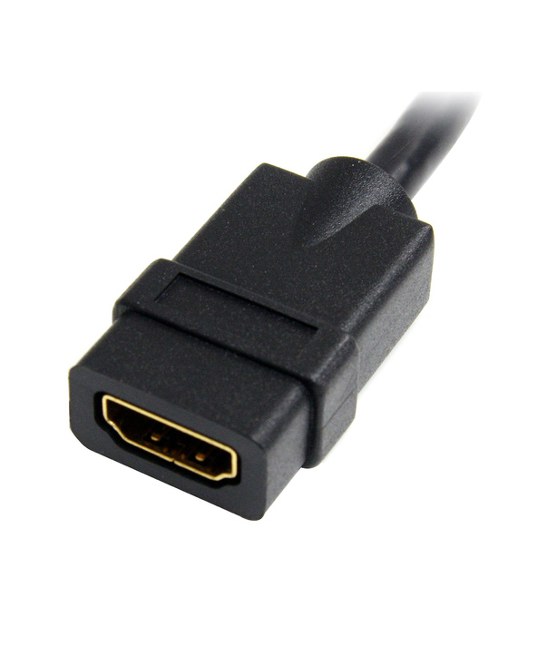 StarTech.com Rallonge HDMI 15,2cm - Câble HDMI Court M/F - Rallonge de Câble  HDMI 4K - Économiseur de Port HDMI UHD 4K30Hz M/F 