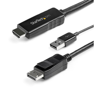 StarTech.com Câble adaptateur DisplayPort vers HDMI - 3 m - 4K 30 Hz