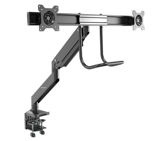 StarTech.com Double bras pour écrans PC - Double affichage - Réglage de hauteur synchronisé - Pour moniteurs VESA de 43 cm à 81 
