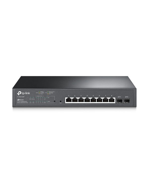 TP-Link TL-SG2210MP commutateur réseau Géré L2/L2+ Gigabit Ethernet (10/100/1000) Connexion Ethernet, supportant l'alimentation 