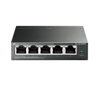 TP-Link TL-SG105PE commutateur réseau Géré L2 Gigabit Ethernet (10/100/1000) Connexion Ethernet, supportant l'alimentation via c