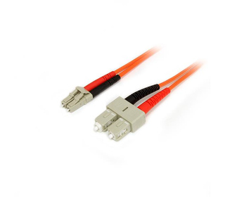 StarTech.com Câble patch à fibre optique duplex 50/125 multimode 1 m LC - SC