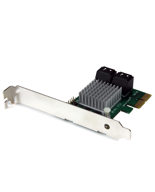 StarTech.com Carte Contrôleur RAID PCI Express 2.0 SATA III 6Gbps à 4 ports avec HyperDuo SSD Tiering - Adaptateur Contrôleur PC