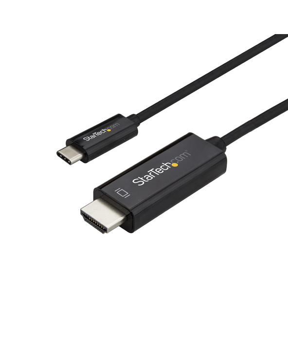 StarTech.com Adaptateur USB-C vers HDMI 1m - Câble Vidéo USB Type-C Vidéo DP Alt Mode vers HDMI 2.0 - Câble d'Écran DP 1.2 HBR2 