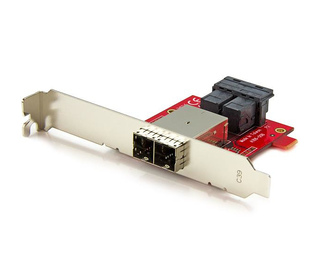 StarTech.com Adaptateur Mini SAS 2x SFF-8643 interne vers 2x SFF-8644 externe avec supports - 12 Gb/s