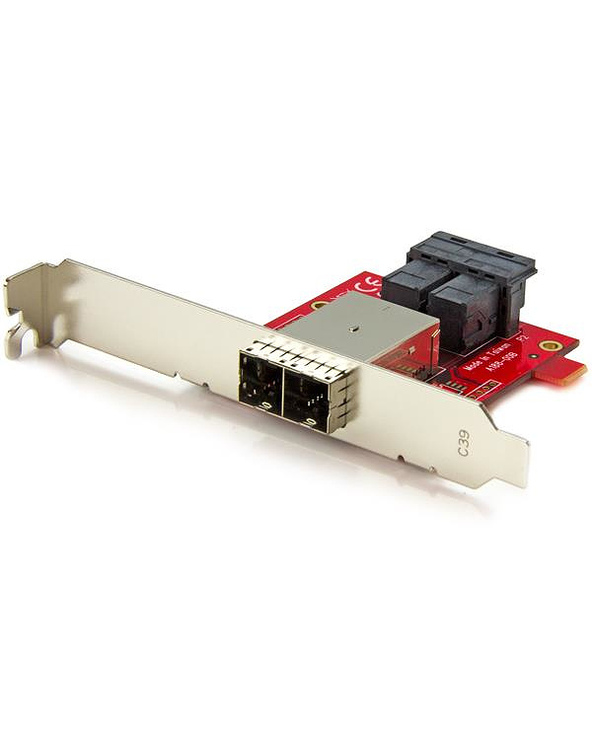 StarTech.com Adaptateur Mini SAS 2x SFF-8643 interne vers 2x SFF-8644 externe avec supports - 12 Gb/s