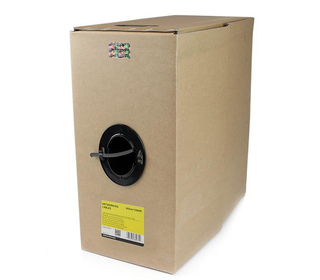 StarTech.com Bobine Câble Réseau Ethenet Cat6 Solide UTP inifugé CMR (Riser) en vrac - 304,8 m Gris