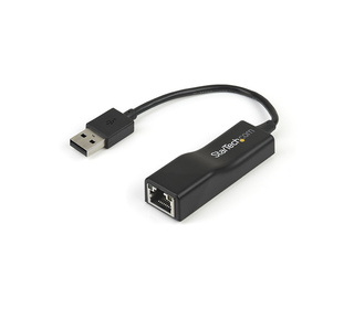 StarTech.com Adaptateur réseau USB 2.0 vers Ethernet - 10/100 Mb/s - Convertisseur USB vers RJ45 - M/F