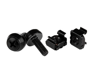 StarTech.com Paquet de 100 vis et écrous cages M5 x 12 mm - Noir
