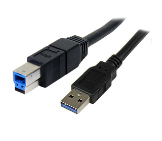 StarTech.com Câble USB 3.0 SuperSpeed 3 m - A vers B Mâle / Mâle - Noir