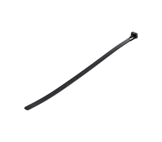 StarTech.com Colliers de Serrage Réutilisables 25 cm Noirs - Largeur 7 mm - Diam. faisceau 65 mm - Résistance traction 22 kg - C