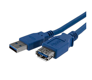 StarTech.com Câble d'extension bleu SuperSpeed USB 3.0 A vers A 1 m - M/F