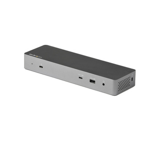 StarTech.com Dock Thunderbolt 3 Compatible Hôte USB-C - Écrans Double 4K 60Hz DisplayPort 1.4 ou Double HDMI - Simple 8K - Stati