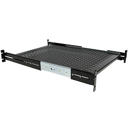 StarTech.com Etagère coulissante pour Rack de Serveur 2U - Profondeur ajustable 48 cm – 22.7kg