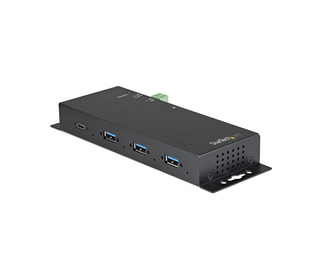 StarTech.com Hub USB C 4 ports 10Gbps - Hub USB Type-C industriel en métal avec 3xUSB-A & 1xUSB-C - Protection ESD & Surtension 