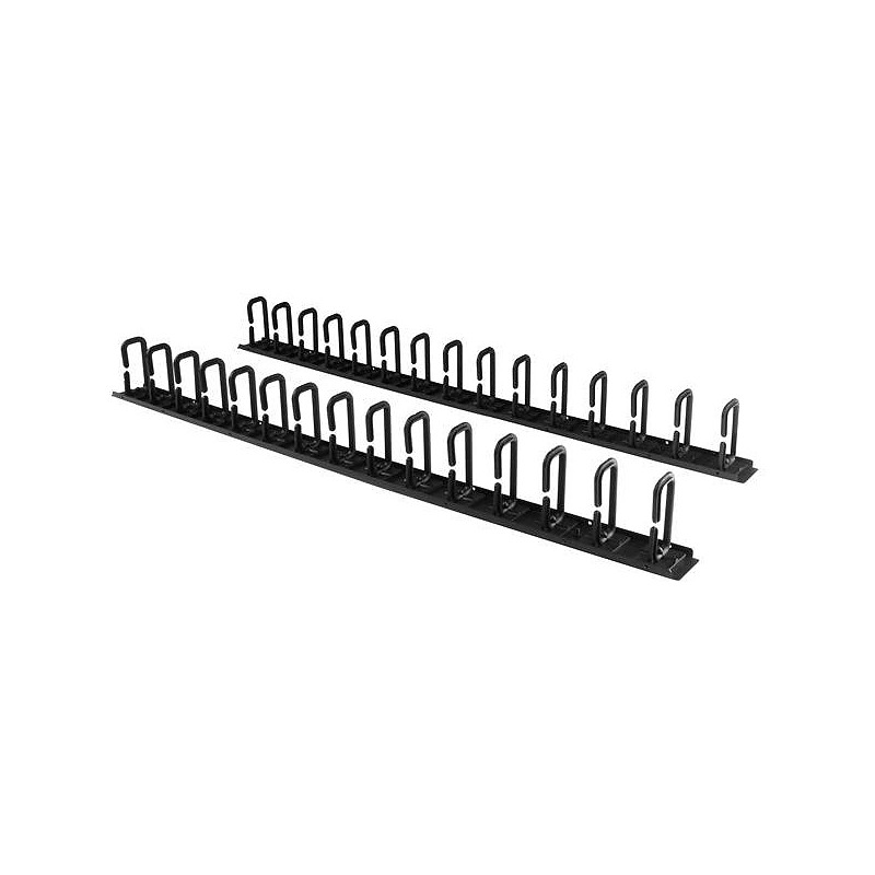StarTech.com Panneau de gestion de câbles 0U de 1,8 m pour rack - Guide-câbles avec anneaux
