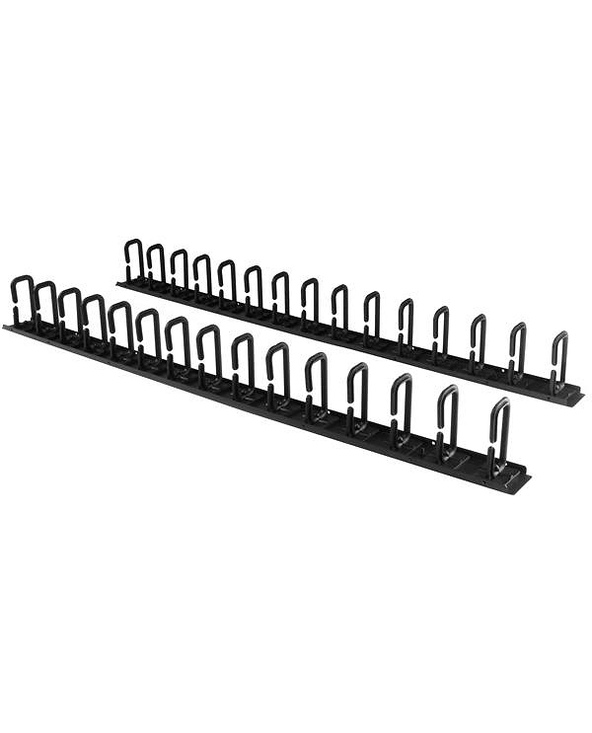 StarTech.com Panneau de gestion de câbles 0U de 1,8 m pour rack - Guide-câbles avec anneaux