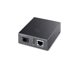 TP-Link TL-FC311A-2 convertisseur de support réseau 1000 Mbit/s Monomode Noir
