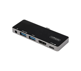 StarTech.com Adaptateur Multiport USB-C - USB-C vers 4K 60Hz HDMI 2.0 - Power Delivery Passthrough 100W - Hub USB 3.0 3 Ports - 