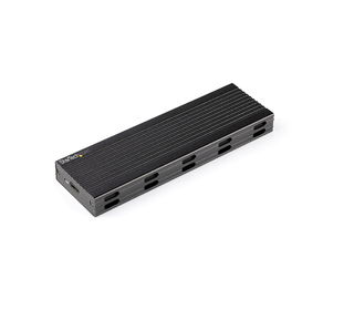 StarTech.com Boitier USB-C 10Gbps vers M.2 NVMe ou M.2 SATA SSD - Boitier Aluminium Externe Portable M.2 PCIe/SATA NGFF SSD - Câ
