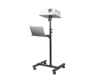 StarTech.com Table Vidéoprojecteur et Ordinateur Portable - Support Projecteur Robuste (2 Étagères max. 10kg chacune) - Ajustabl