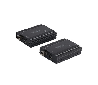 StarTech.com Extendeur KVM 4K HDMI sur Fibre Optique - Extender Commutateur Console KVM HDMI Video & USB - jusqu'à 300m (MultiMo
