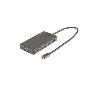 StarTech.com Adaptateur Multiport USB-C - Dock de voyage HDMI 4K 30Hz ou VGA - Hub USB 3.0 5Gbps (Ports USB A / USB C) - 100W Po