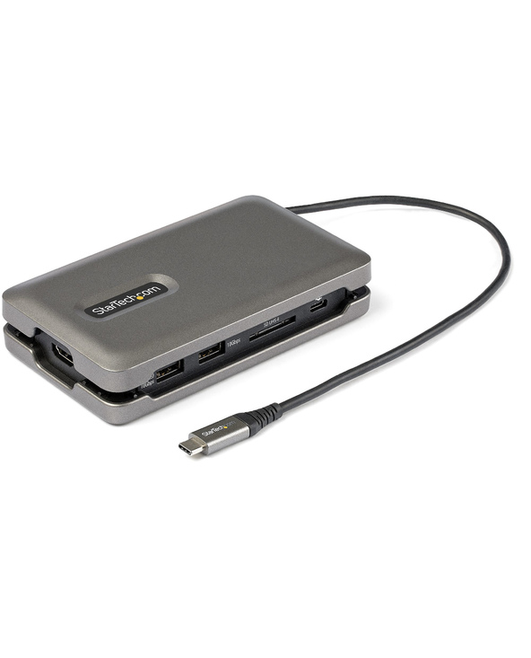 StarTech.com Adaptateur Multiport USB-C 6 en 1 - USB Type-C vers 4K 60Hz HDMI 2.0 - 100W Power Delivery Pass-trough - SD/Micro S