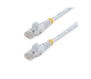 StarTech.com Câble réseau Cat5e sans crochet de 50 cm - Blanc