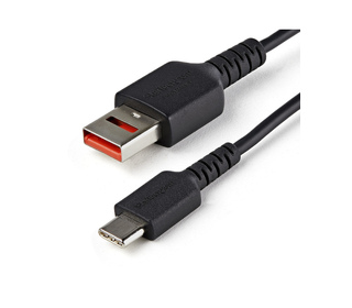 StarTech.com Câble Chargeur Sécurisé 1m - Data Blocker - Câble USB-A vers USB-C - Protection No-Data Charge/Alim. pour SmartPhon