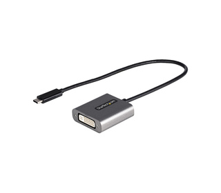 StarTech.com Adaptateur USB C vers DVI - Adaptateur Dongle USB-C vers DVI-D 1920x1200p - USB Type C vers Écrans/Affichages DVI -