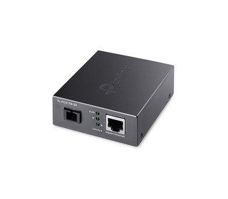 TP-Link TL-FC311B-20 convertisseur de support réseau 1000 Mbit/s Monomode Noir