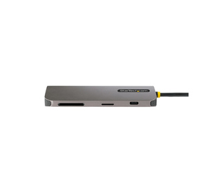 StarTech.com Adaptateur Multiport USB C - Vidéo HDMI 4K 60Hz - Hub USB-A 5 Gbps à 3 Ports, 100W PD Pass-Through, GbE, SD/Micro S