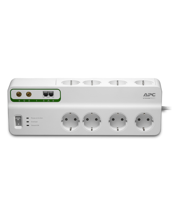 APC PMF83VT-GR protection surtension Blanc 8 sortie(s) CA 230 V 3 m APC PMF83VT-GR protection surtension Blanc 8 sortie(s) CA 230 V 3 m