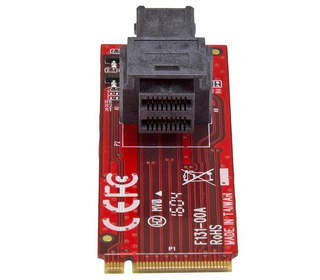 StarTech.com Adaptateur U.2 vers M.2 PCIe pour SSD U.2 NVMe - SFF-8639 - PCI Express 3.0 x4
