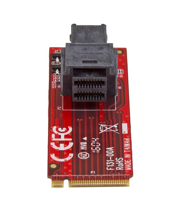 StarTech.com Adaptateur U.2 vers M.2 PCIe pour SSD U.2 NVMe - SFF-8639 - PCI Express 3.0 x4