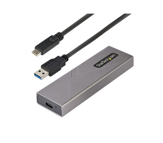 StarTech.com Boîtier Externe SSD M.2 NVMe/SATA - Boîtier Disque Dur SSD M.2 PCIe/SATA - Boîtier SSD M.2 - Boîtier pour SSD M.2 a