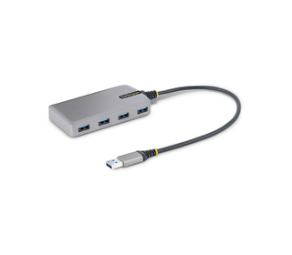 StarTech.com Hub USB 4 Ports - USB 3.0 5Gbps, Alimenté par Bus - Hub USB-A vers 4x USB-A avec entrée d'alimentation auxiliaire e
