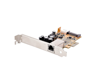 StarTech.com Carte Réseau PCI Express x1 - Carte Ethernet PCIe avec RJ45, 30W 802.3at PoE LAN NIC pour Ordinateur de Bureau/Serv