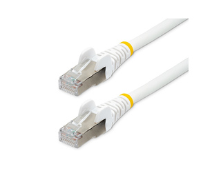 StarTech.com Câble Ethernet CAT6a 2m - Low Smoke Zero Halogen (LSZH) - 10 Gigabit 500MHz 100W PoE RJ45 S/FTP Cordon de Raccordem