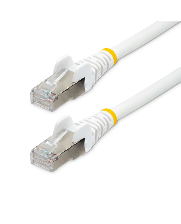 StarTech.com Câble Ethernet CAT6a 50cm - Low Smoke Zero Halogen (LSZH) - 10 Gigabit 500MHz 100W PoE RJ45 S/FTP Cordon de Raccord
