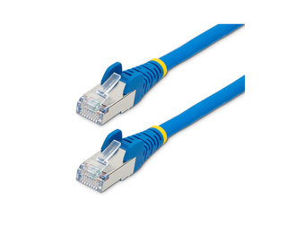 StarTech.com Câble Ethernet CAT6a 3m - Low Smoke Zero Halogen (LSZH) - 10 Gigabit 500MHz 100W PoE RJ45 S/FTP Cordon de Raccordem