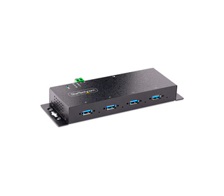 StarTech.com Hub USB 3.0 5Gbps à 4 Ports Industriel - Hub USB pour PC Portable avec Protection contre les Surtensions - Splitter